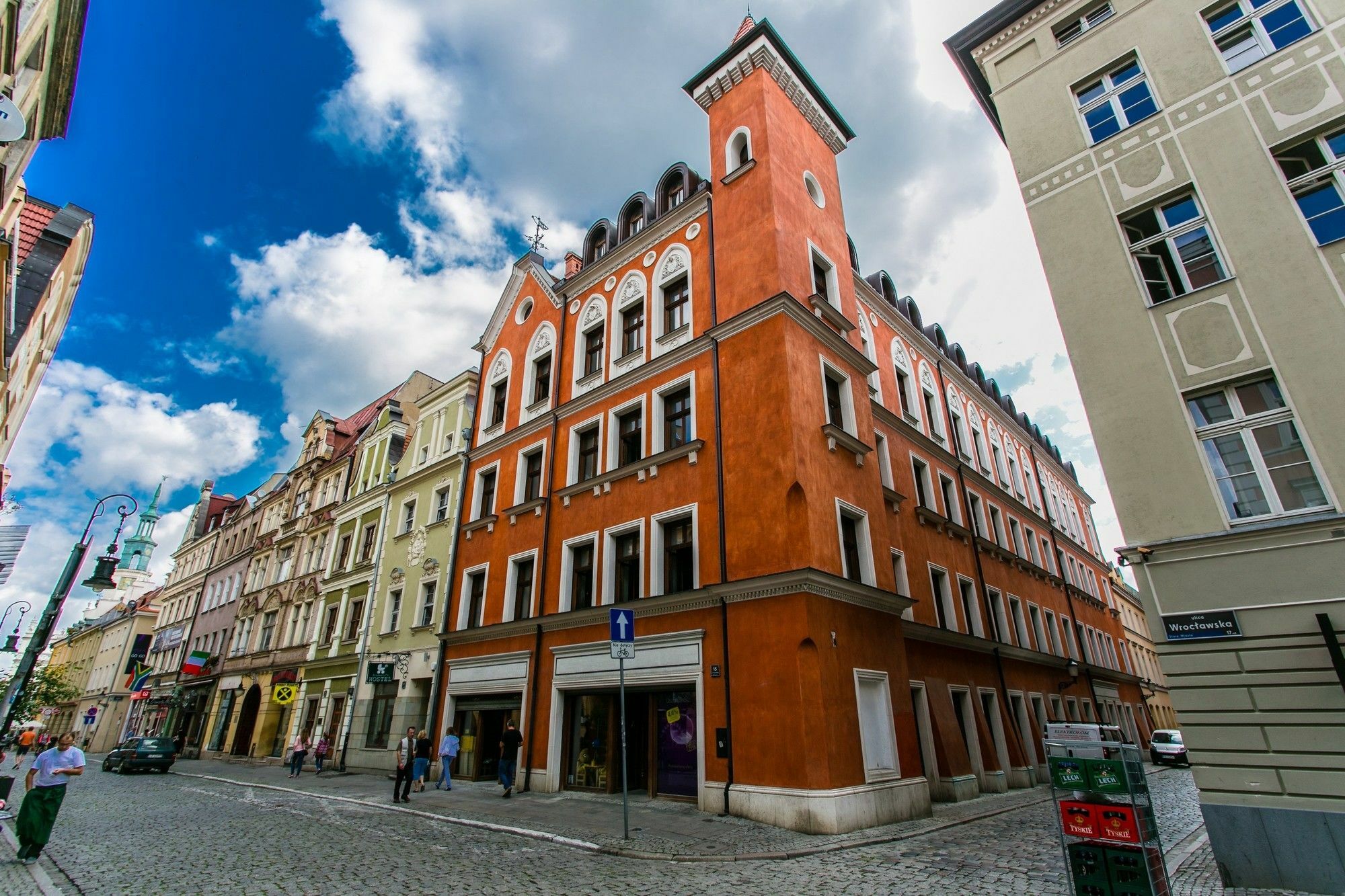 Hotel Palazzo Rosso Old Town Poznan Exterior foto